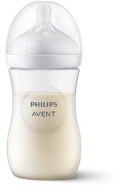 Mamadera Natural Response Pack 3 und 260ml Traslucida