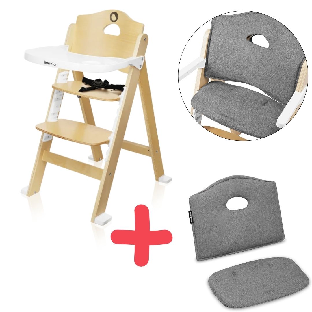 PACK Silla de Comer Evolutiva Floris + Cojín Floris