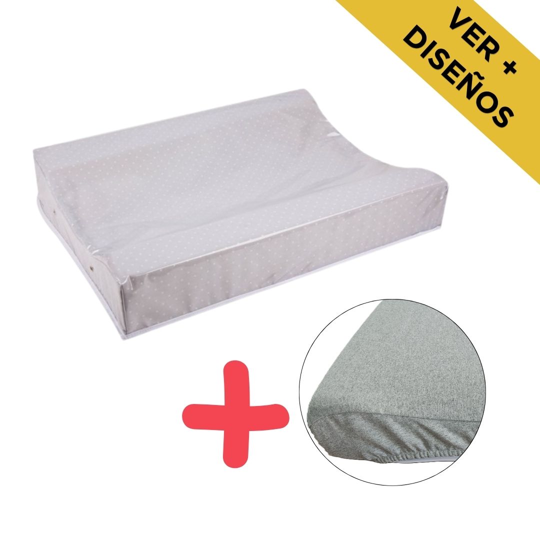 PACK Mudador Doble  + Funda de Mudador Bee-Bee