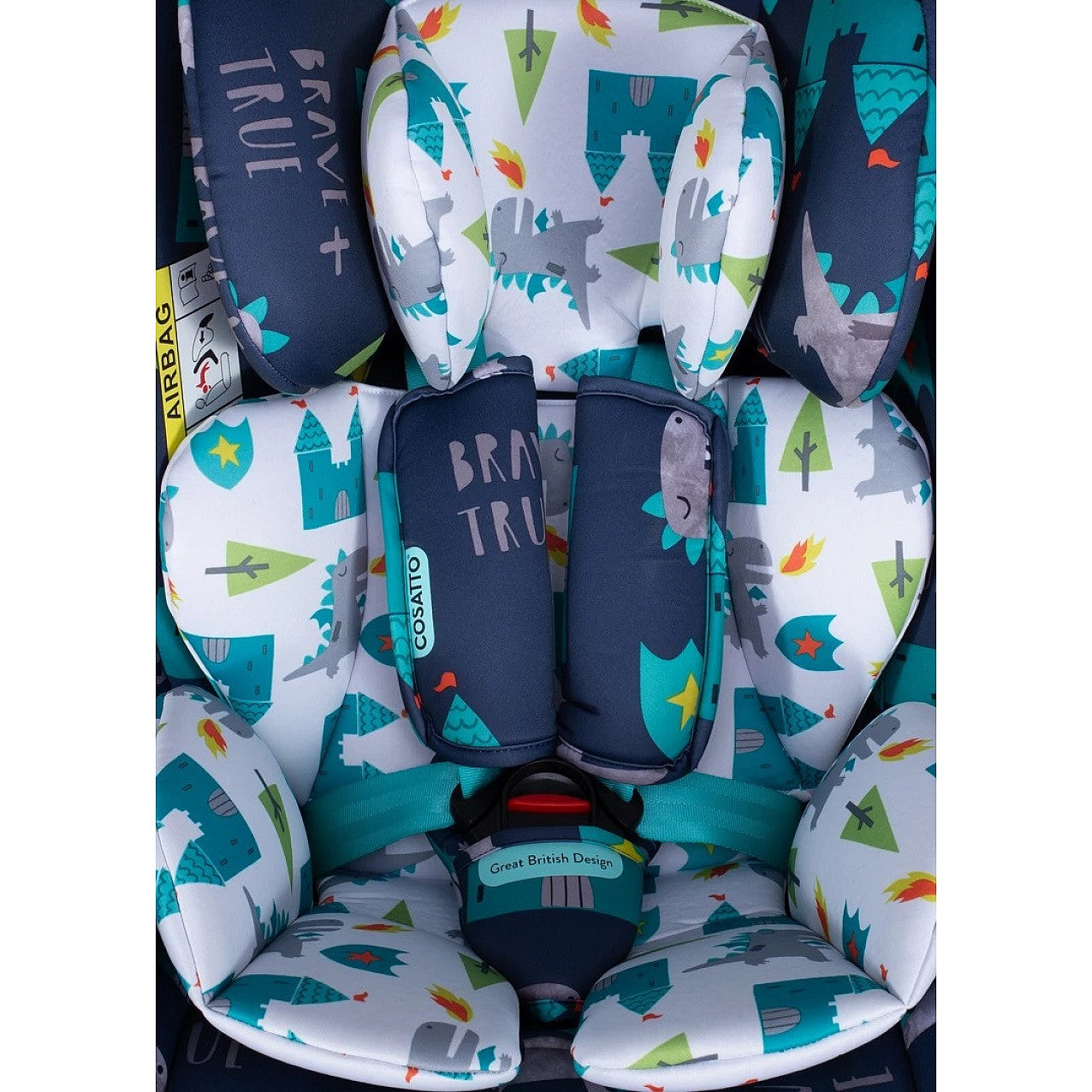 Silla de Auto InAll Rotate 360° Isofix Cosatto Dragon Kingdom