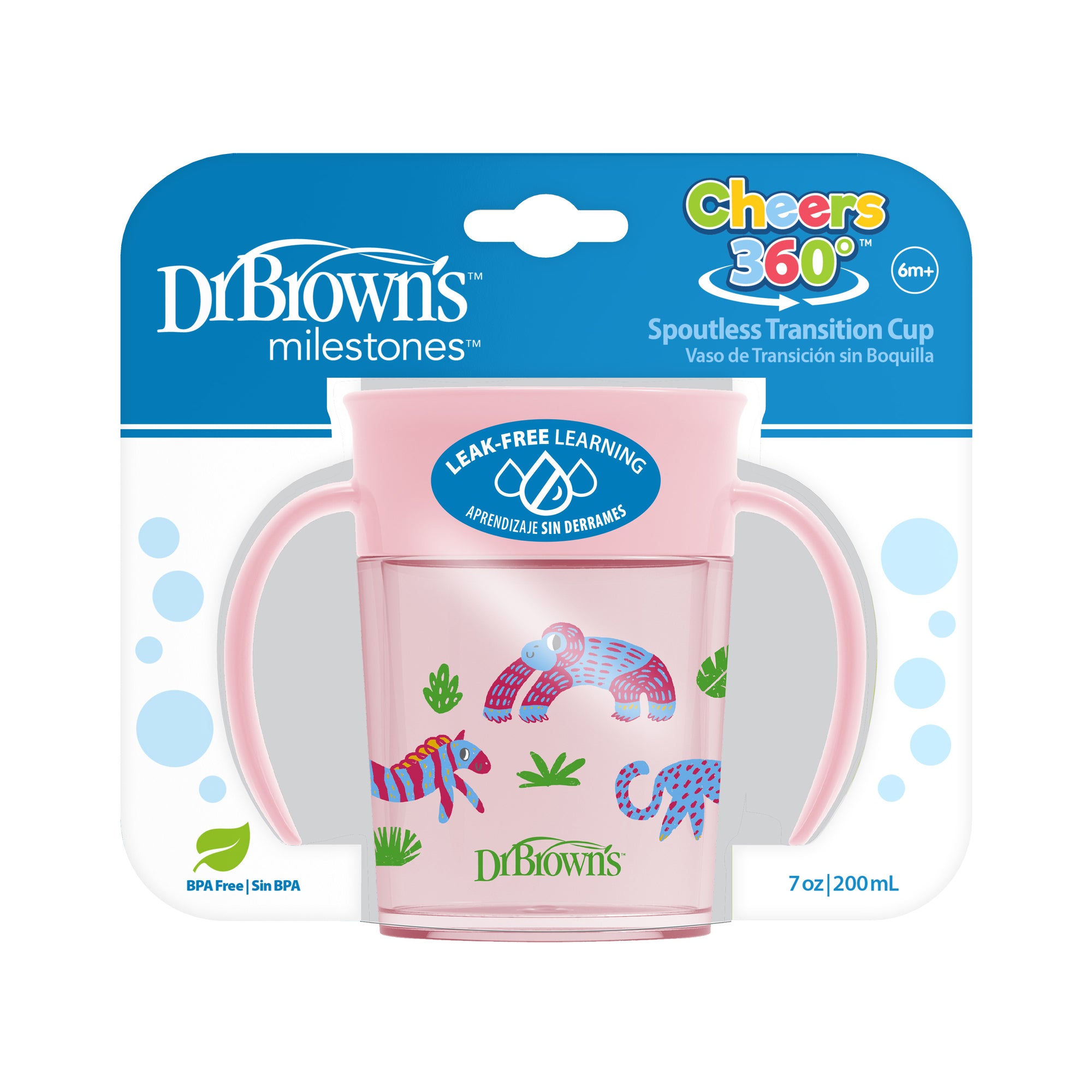 Vaso 360° con asas 200ml 6M+