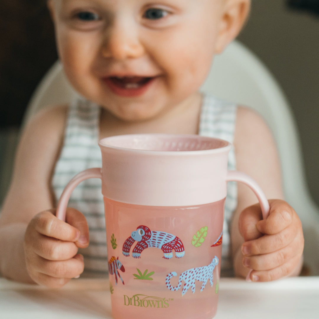 Vaso 360° con asas 200ml 6M+