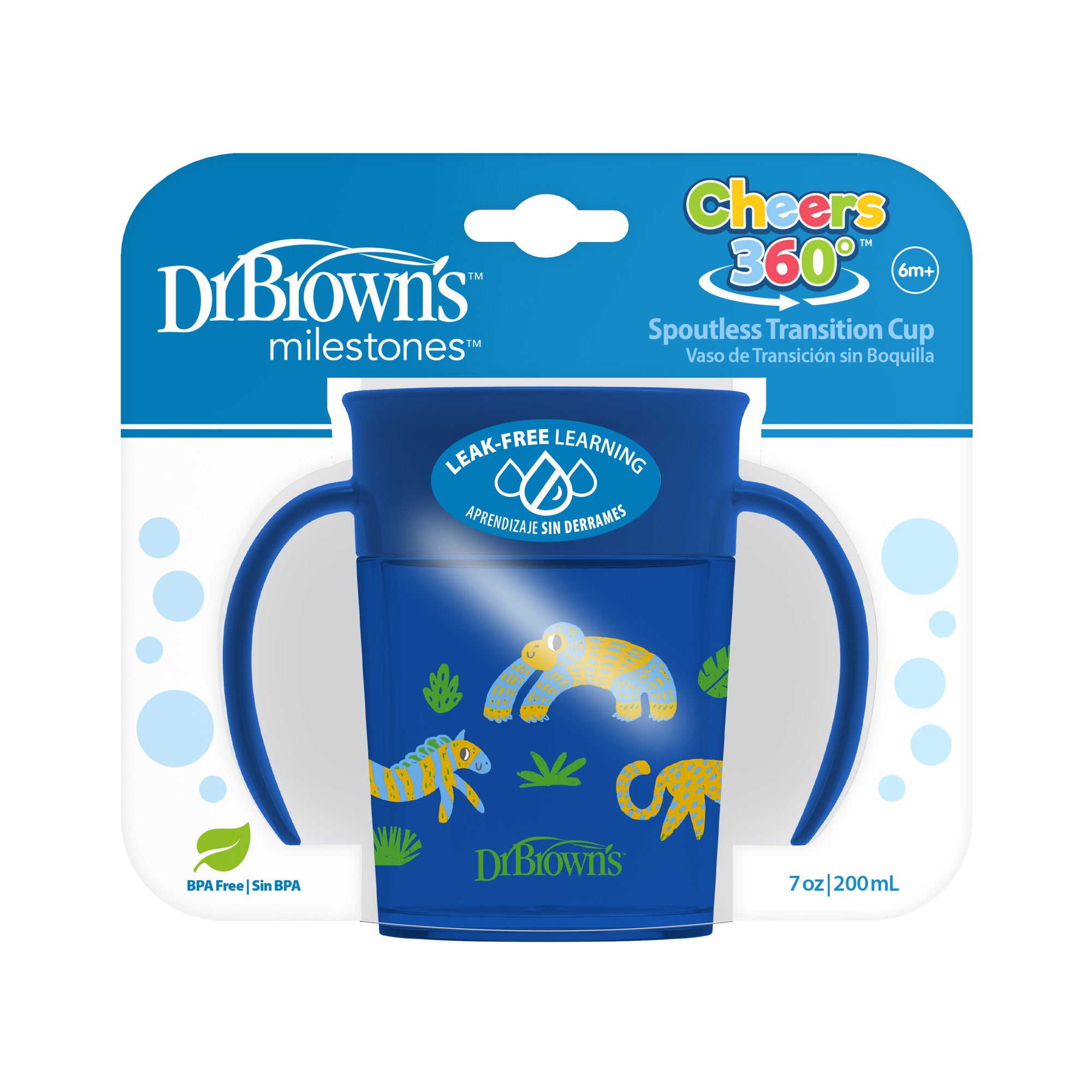 Vaso 360° con asas 200ml 6M+