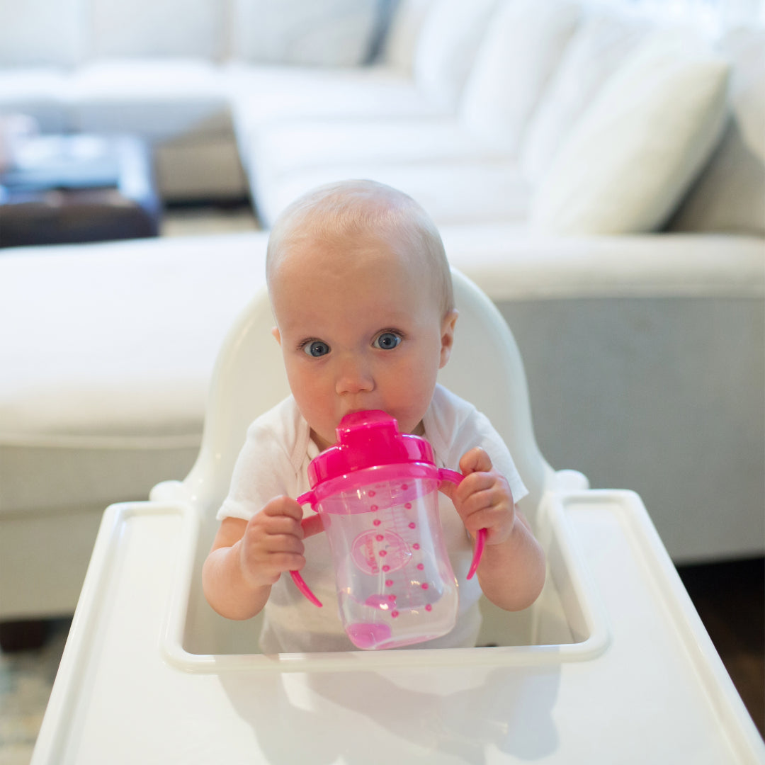 1er Vaso con asas y pajita 270ml 6M+