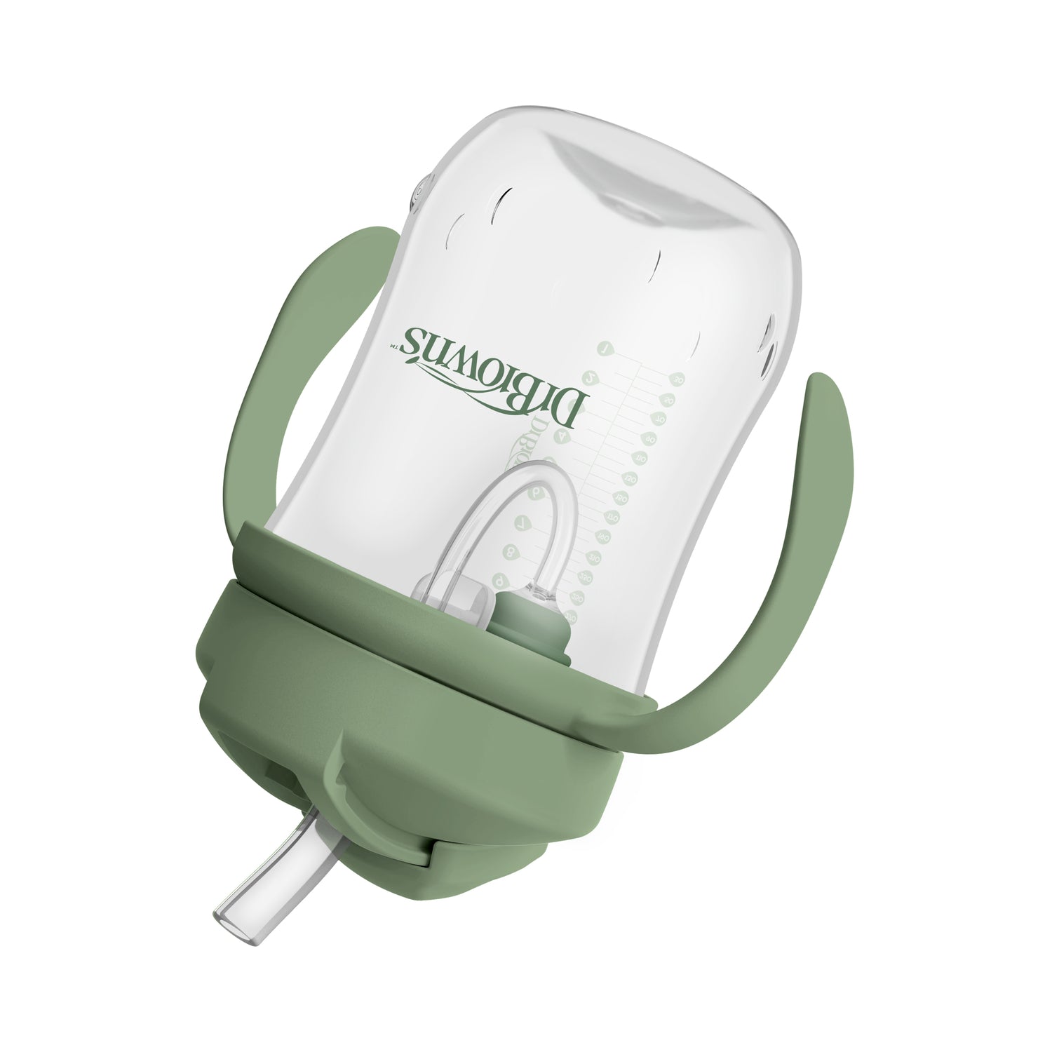 1er Vaso con asas y pajita 270ml 6M+