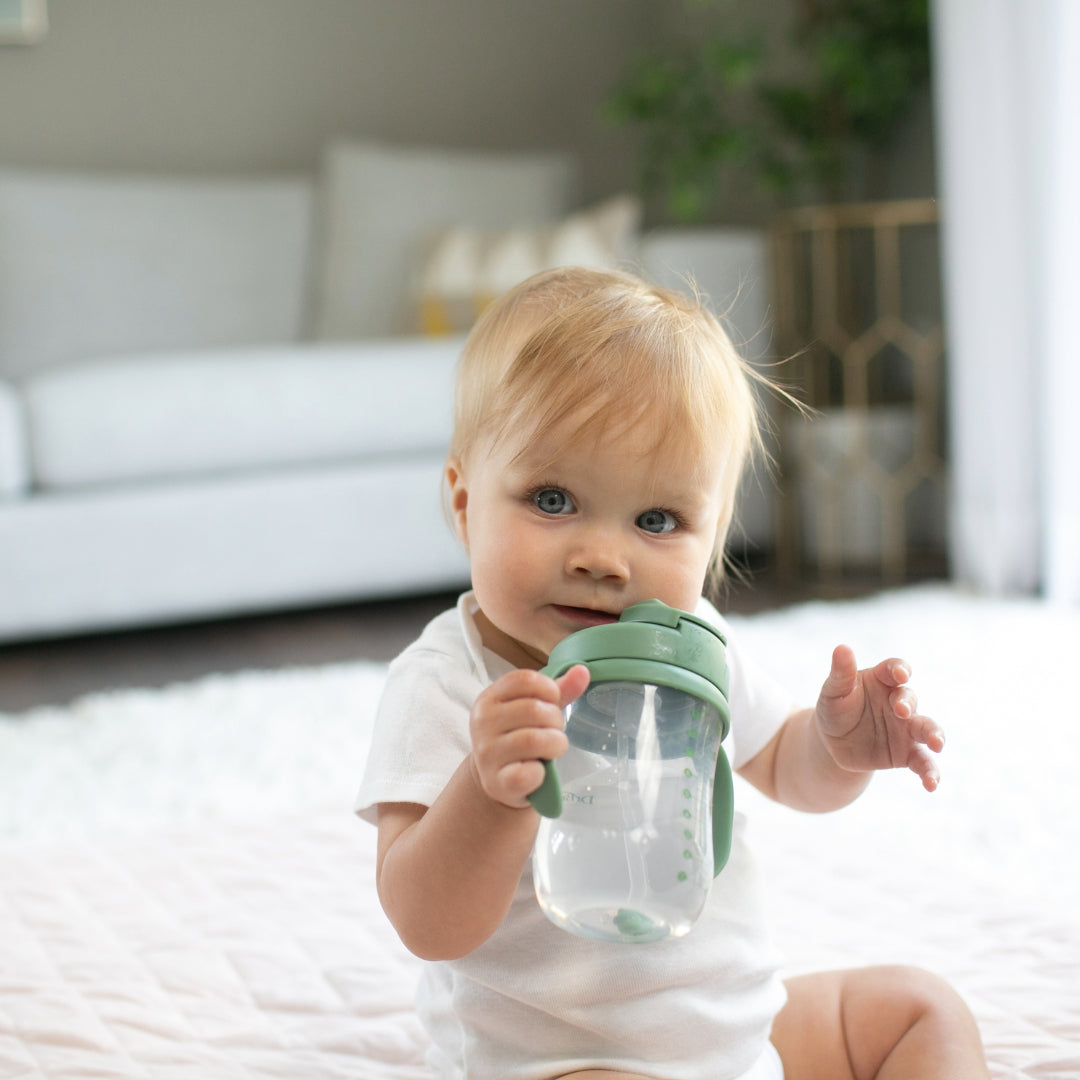 1er Vaso con asas y pajita 270ml 6M+