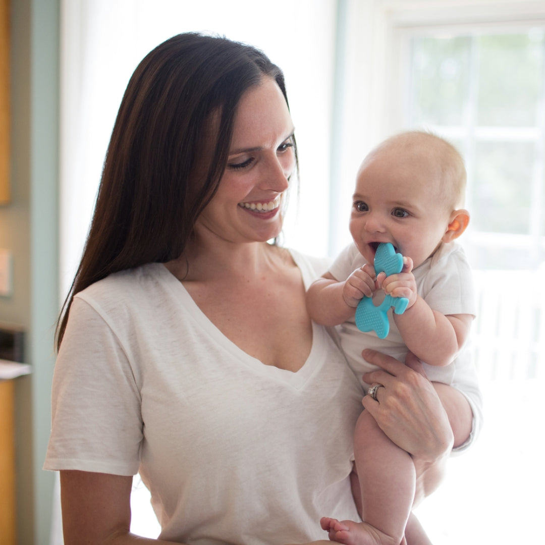 Mordedor Flexible 3M+ Elefante Azul