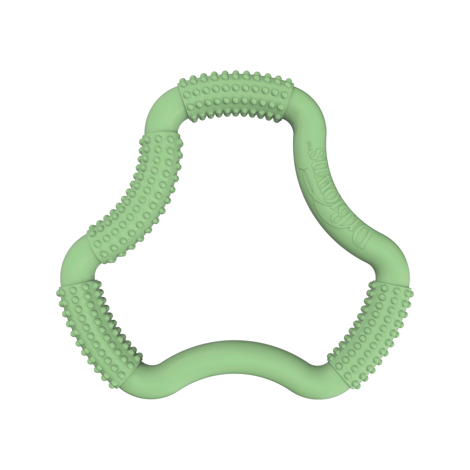 Mordedor flexible en forma de "A" 3M+ Verde