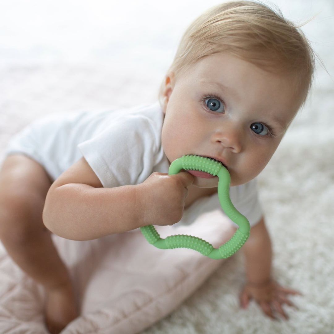 Mordedor flexible en forma de "A" 3M+ Verde