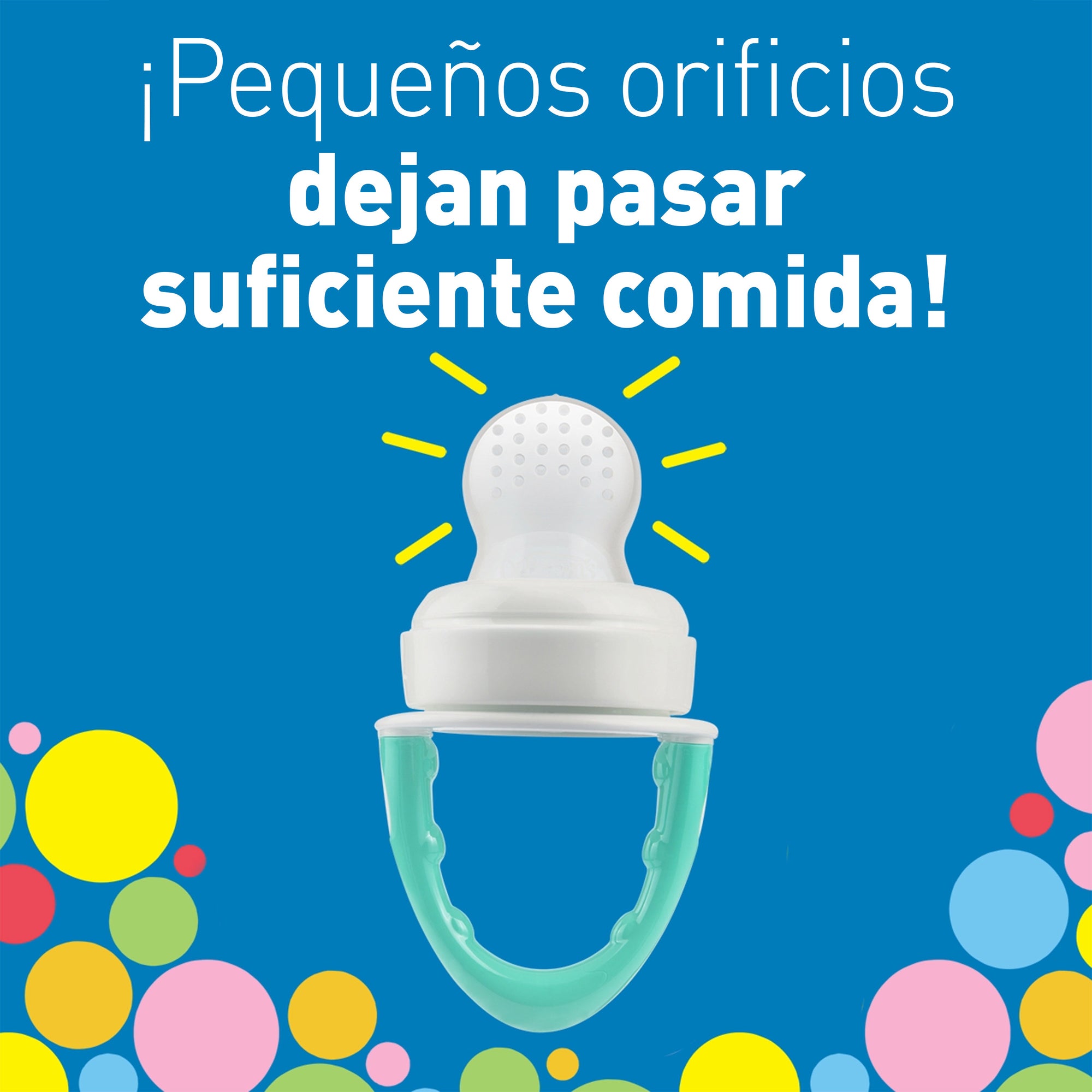 Chupete para Alimentos 4M+, Menta Unisex