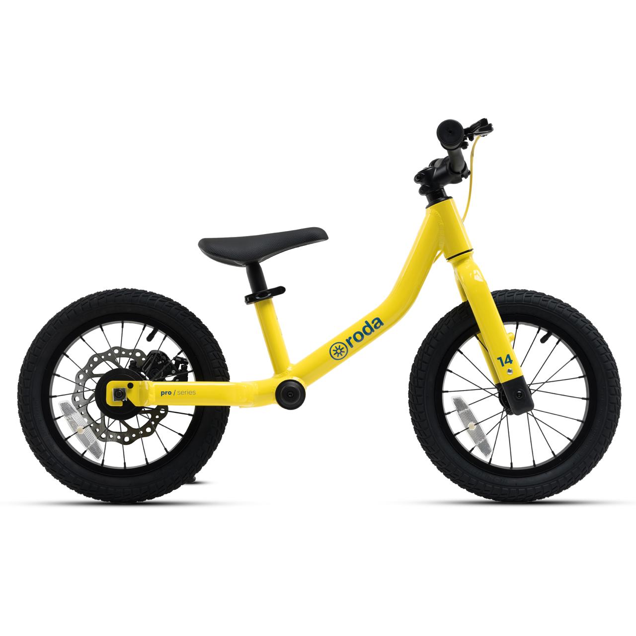 Bicicleta Roda Pro 14 v5 amarillo