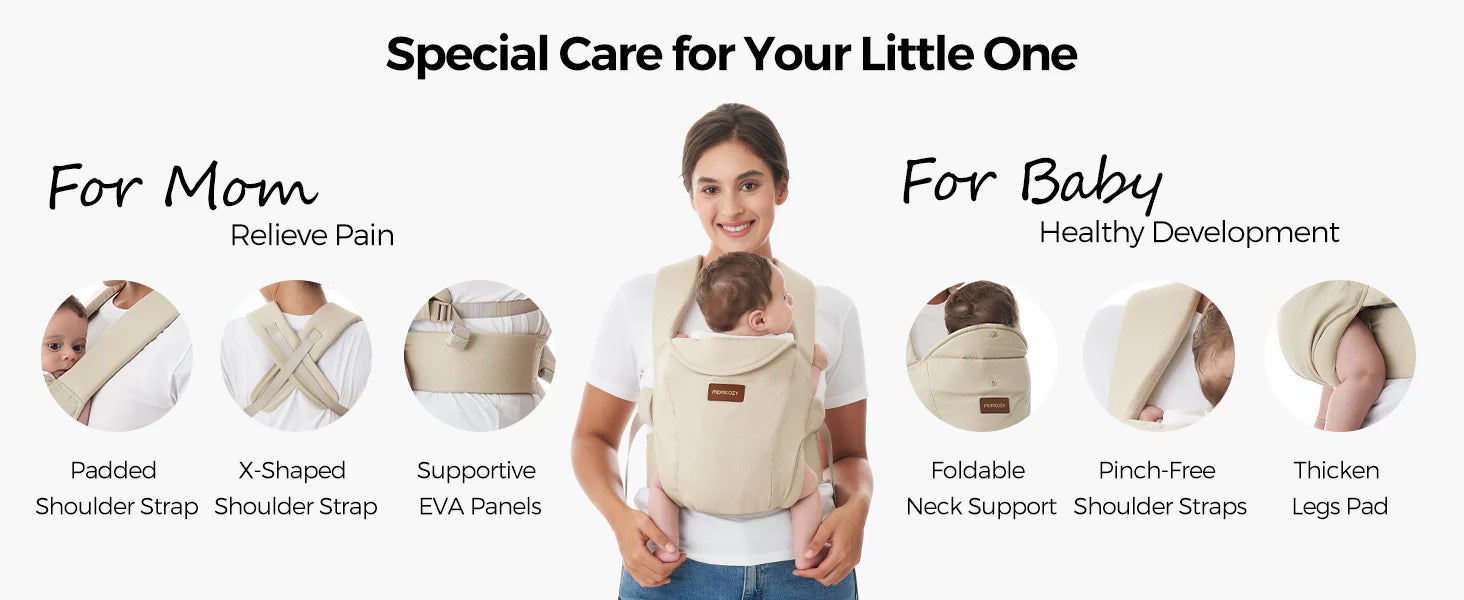 Porta Bebe Para Recién Nacido -Mom Cozy