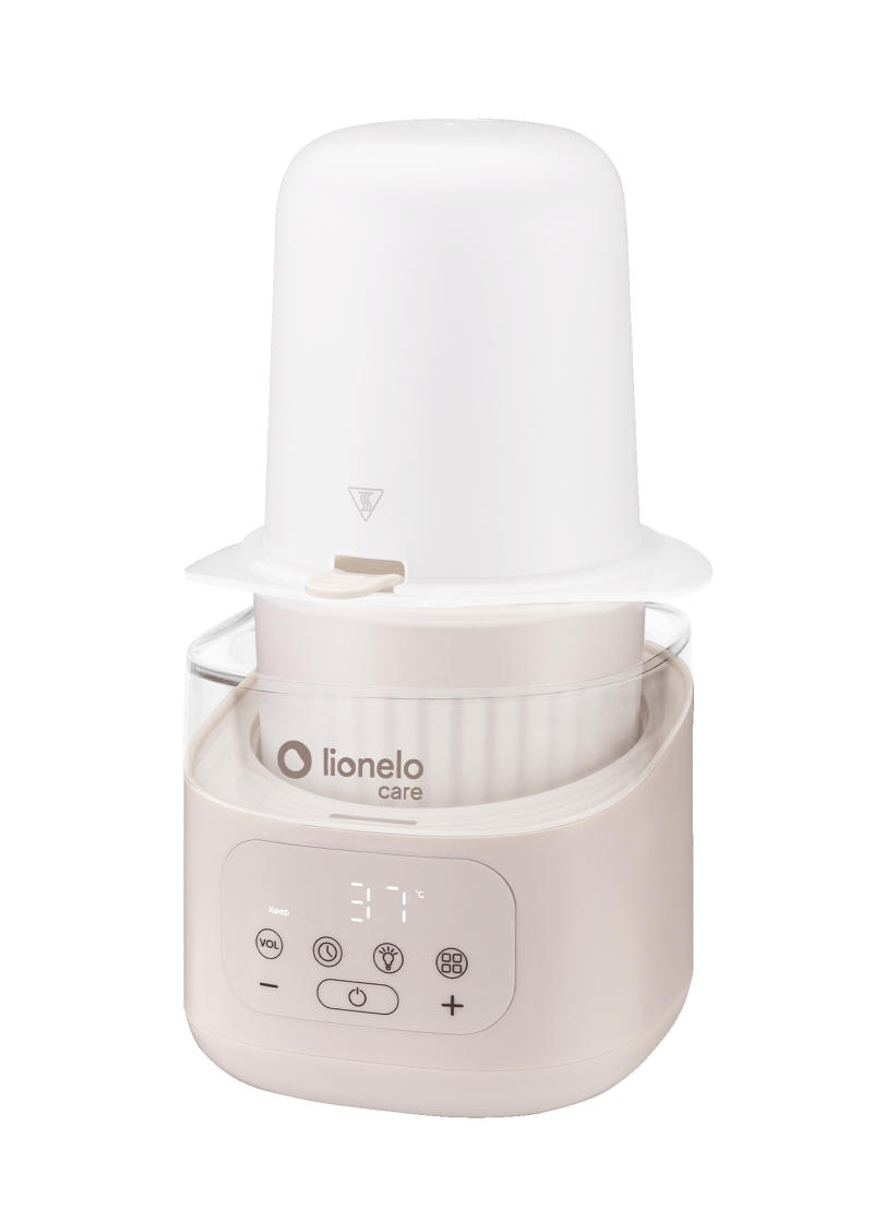 Calentador y Esterilizador de Mamaderas Beige Latte Thermup 4.0 Lionelo