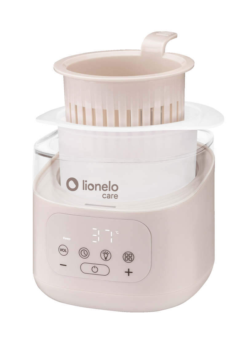 Calentador y Esterilizador de Mamaderas Beige Latte Thermup 4.0 Lionelo