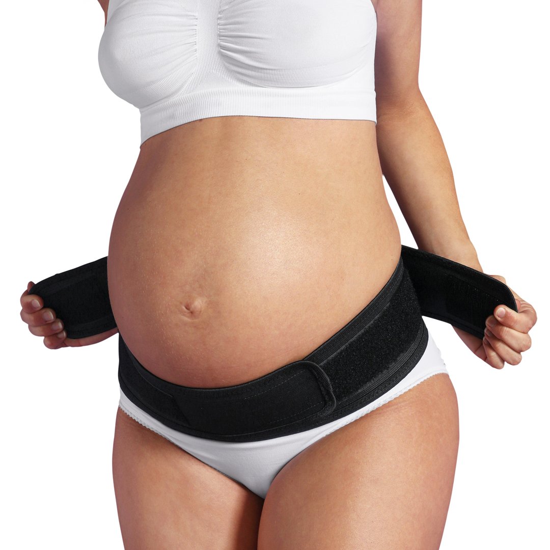 Cinturón Ajustable Velcro Support Belt Negro Talla S/M