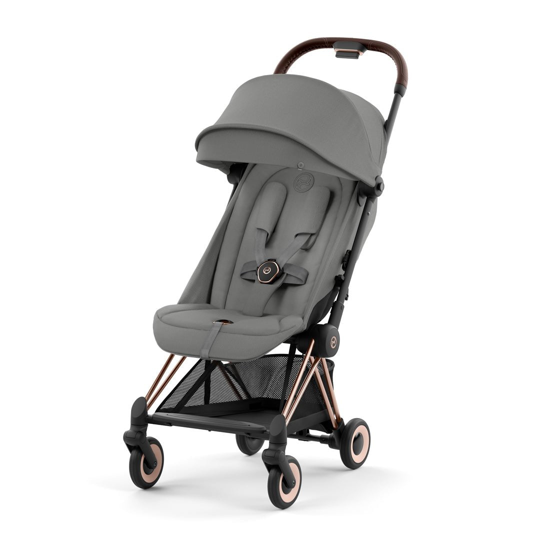Coche de Paseo Coya Cybex Rosegold Mirage Grey