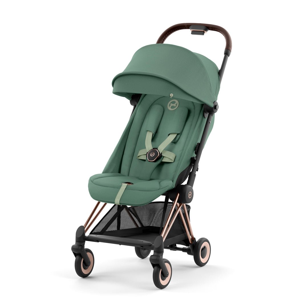 Coche de Paseo Coya Cybex Rosegold Leaf Green