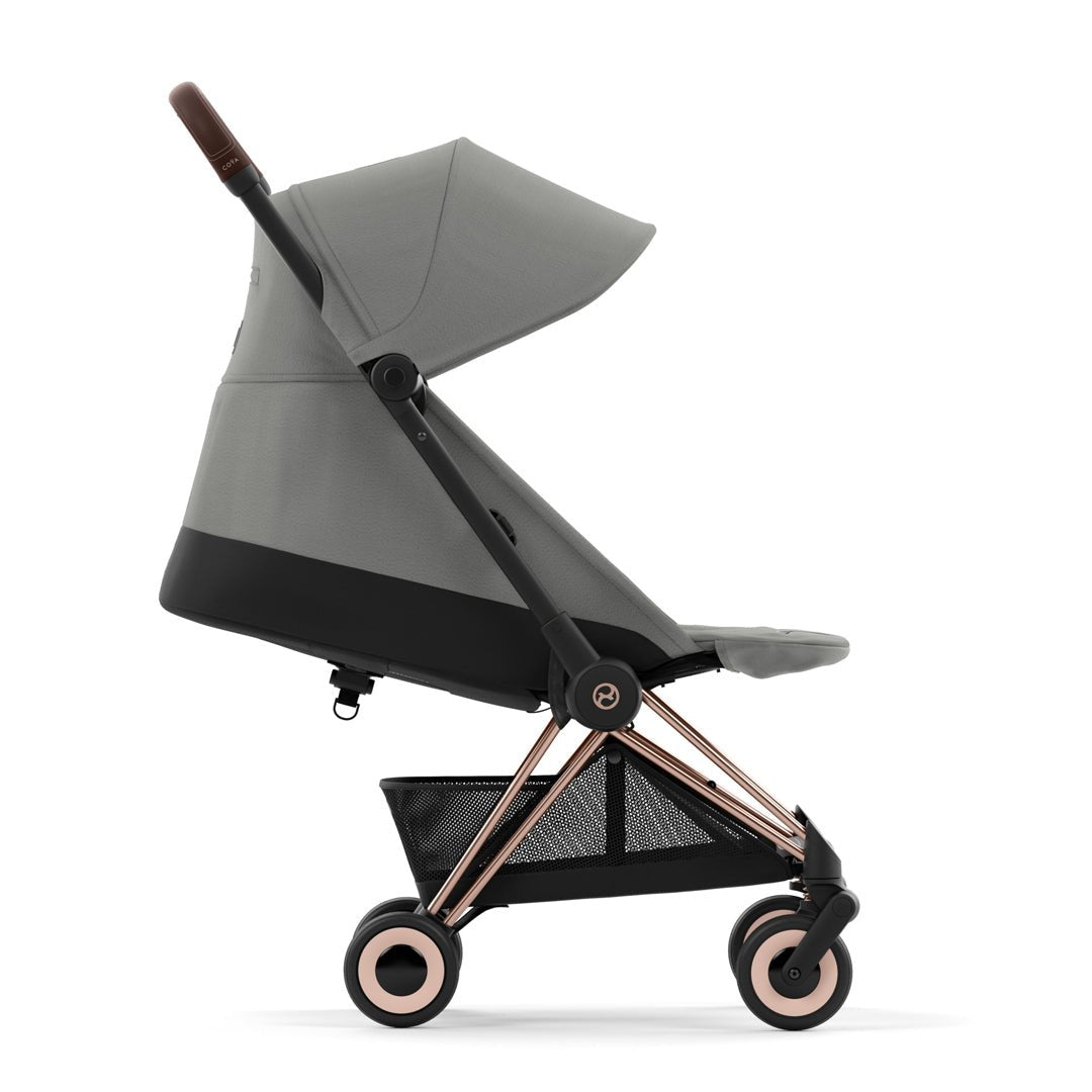 Coche de Paseo Coya Cybex Rosegold Mirage Grey