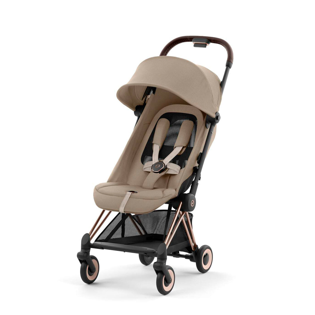 Coche de Paseo Coya Cybex Rosegold Cozy Beige