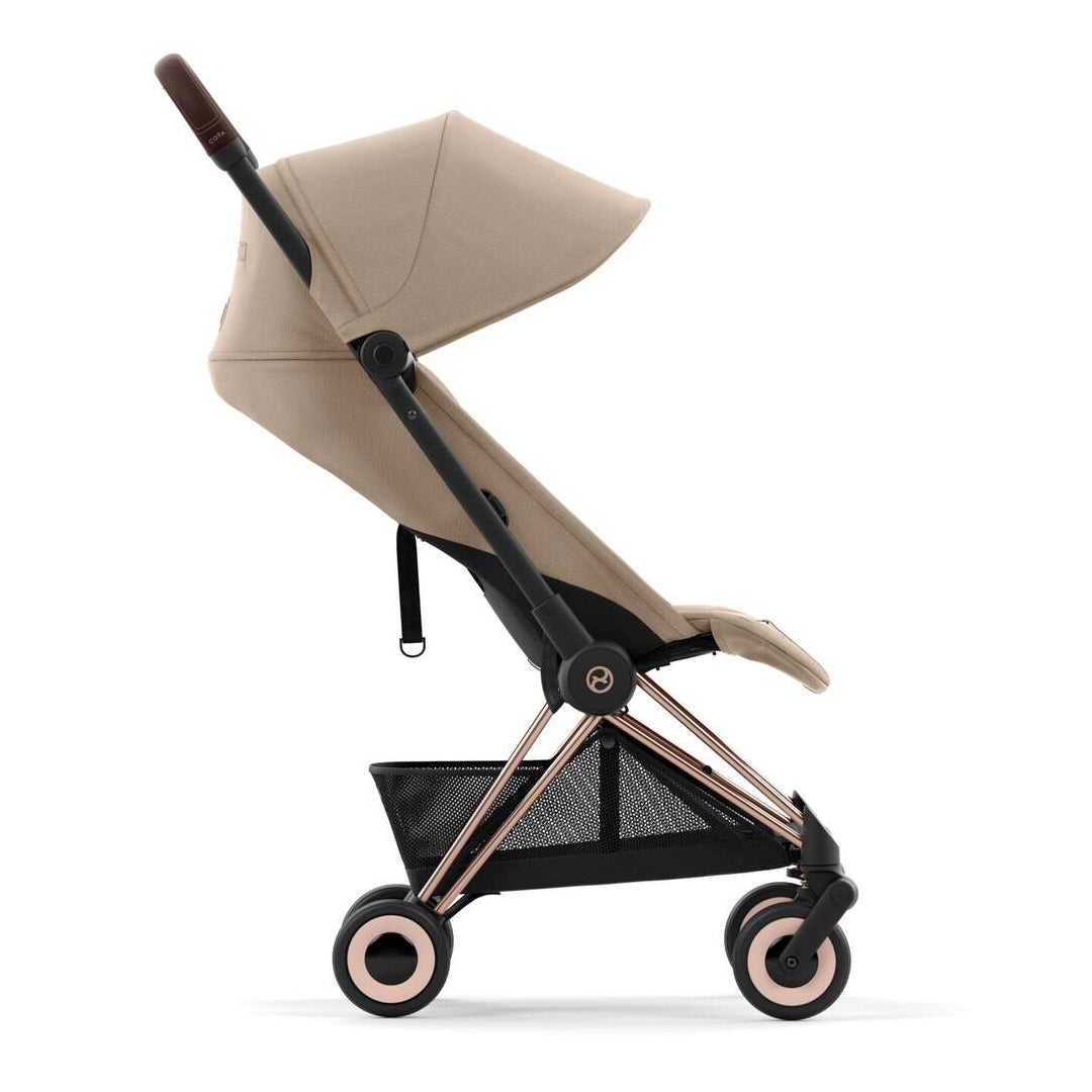 Coche de Paseo Coya Cybex Rosegold Cozy Beige
