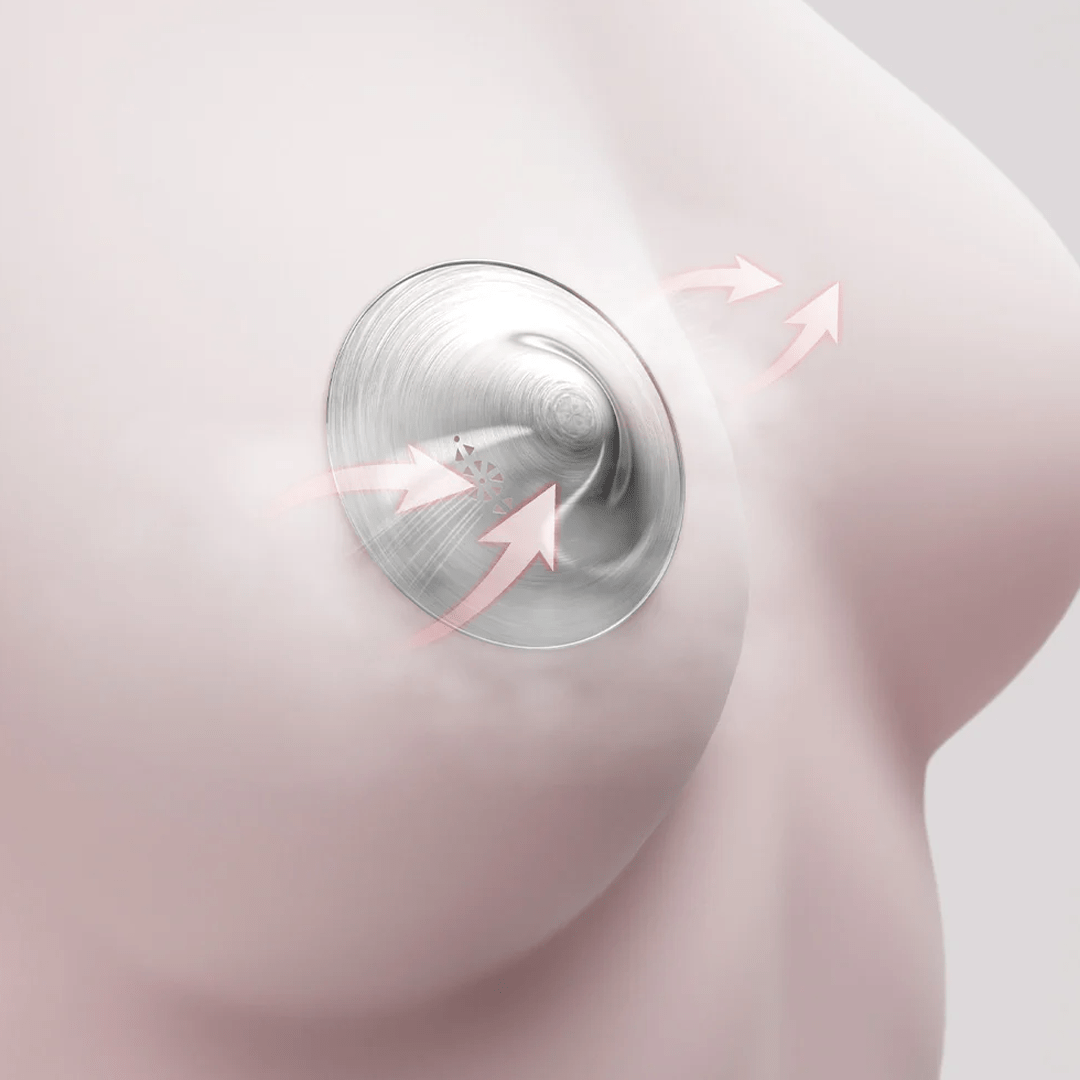 Copas de Lactancia de Plata 999 - MOMCOZY - Mini Nuts - Expertos en sillas de auto y coches de paseo