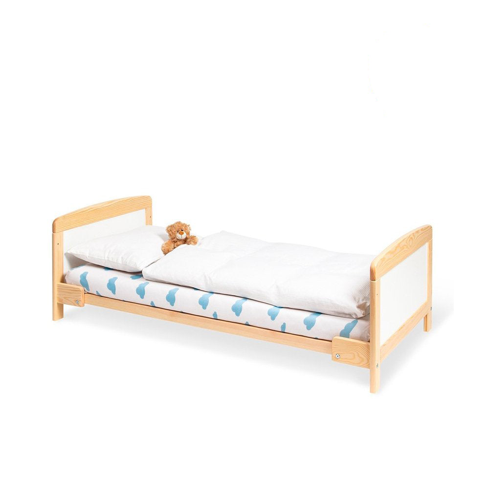 Cuna de madera / Cama de transición Florian 140x70cm