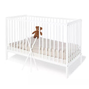 Cuna de madera Lenny 120 x 60 cm + colchón