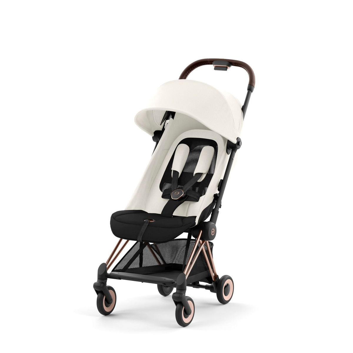 Coche de Paseo Coya Cybex Rosegold Off White