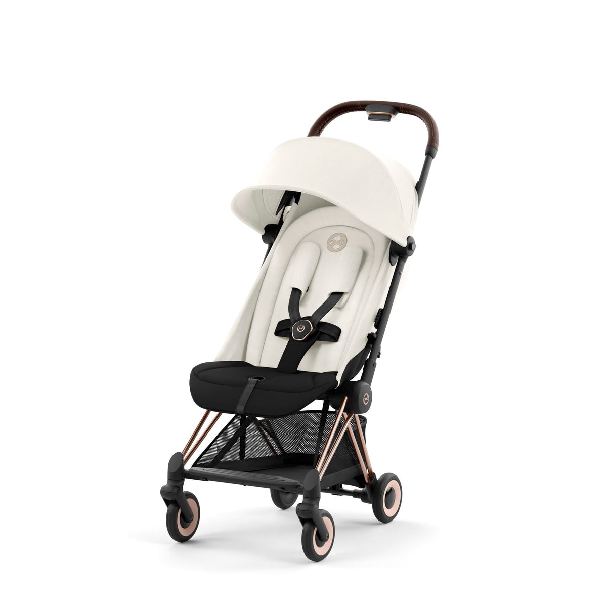 Coche de Paseo Coya Cybex Rosegold Off White