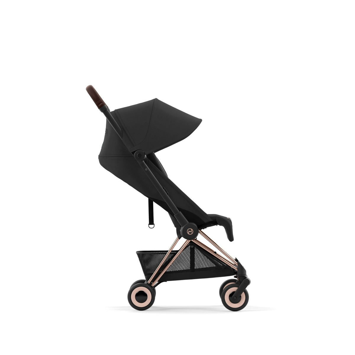 Coche de Paseo Coya Cybex Rosegold Sepia Black