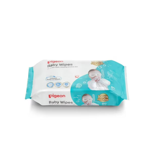 Toallitas Humedas Pigeon Pure Water  80 unid (pack 3)