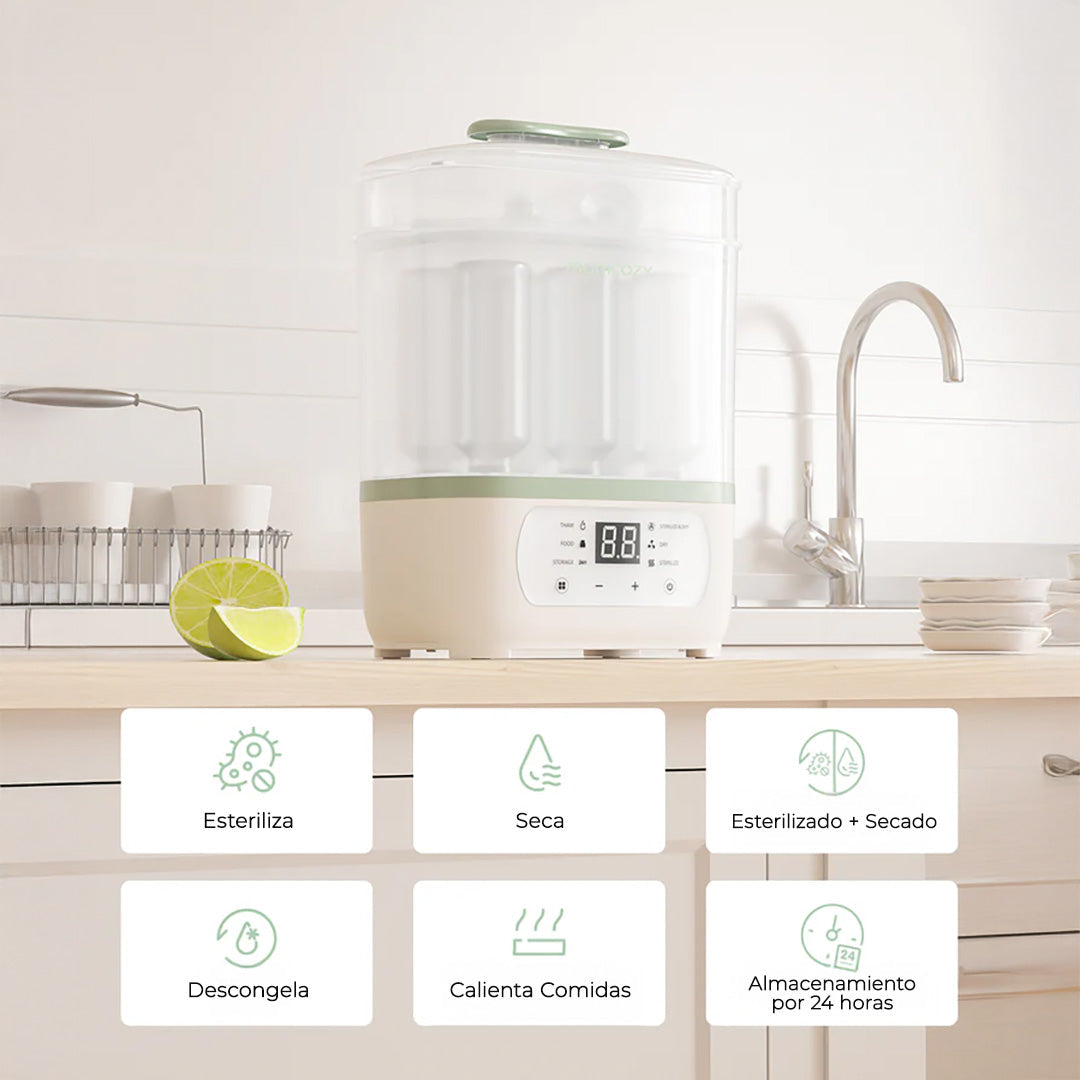 Esterilizador y Secador de Biberones 8 en 1