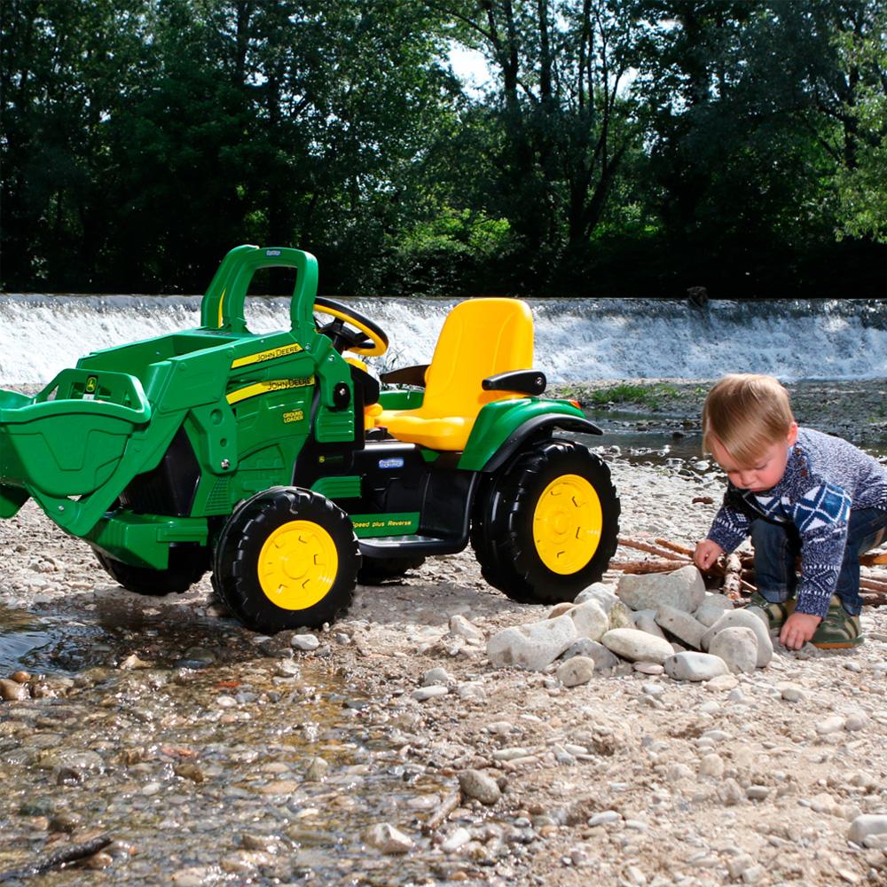 Excavadora Eléctrica John Deere Force loader 12 v