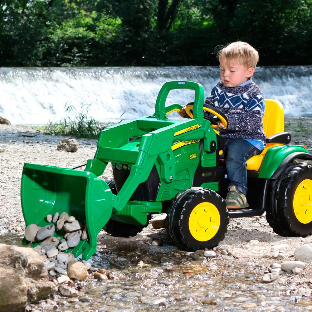 Excavadora Eléctrica John Deere Force loader 12 v