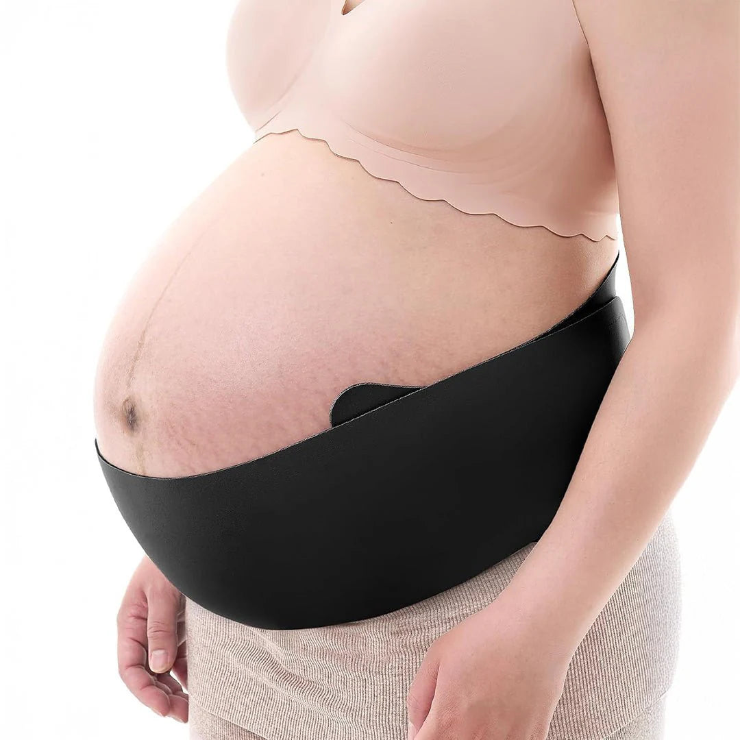 Faja de Embarazo Maternova con Soporte Lumbar  color negro Momcozy