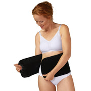 Faja Posparto Ajustable Algodón Orgánico Negro