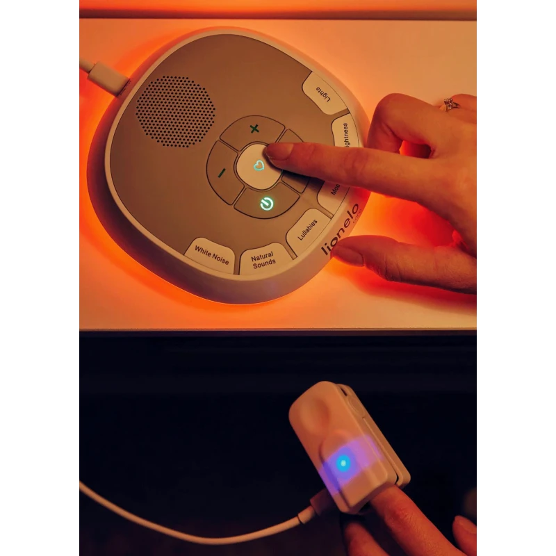 Maquina de Ruido Blanco, Luces y Reproductor de latidos