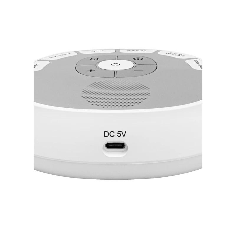 Maquina de Ruido Blanco, Luces y Reproductor de latidos