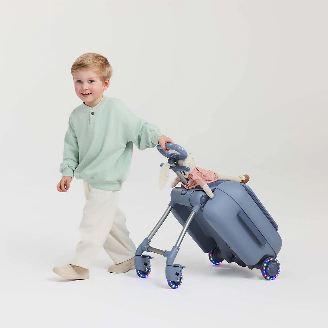 Maleta Infantil 2 en 1 con Asiento Cabby