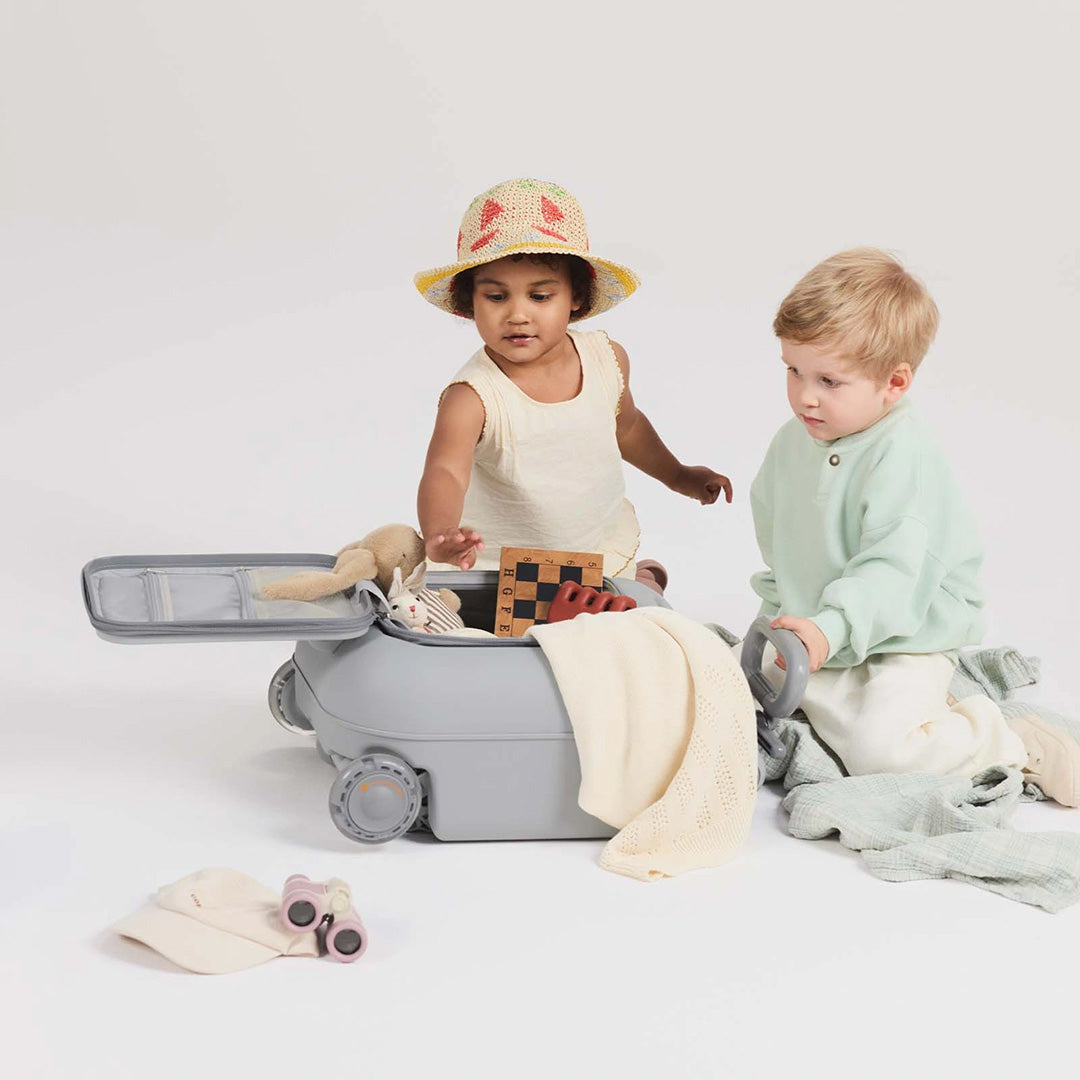 Maleta Infantil 2 en 1 con Asiento Cabby