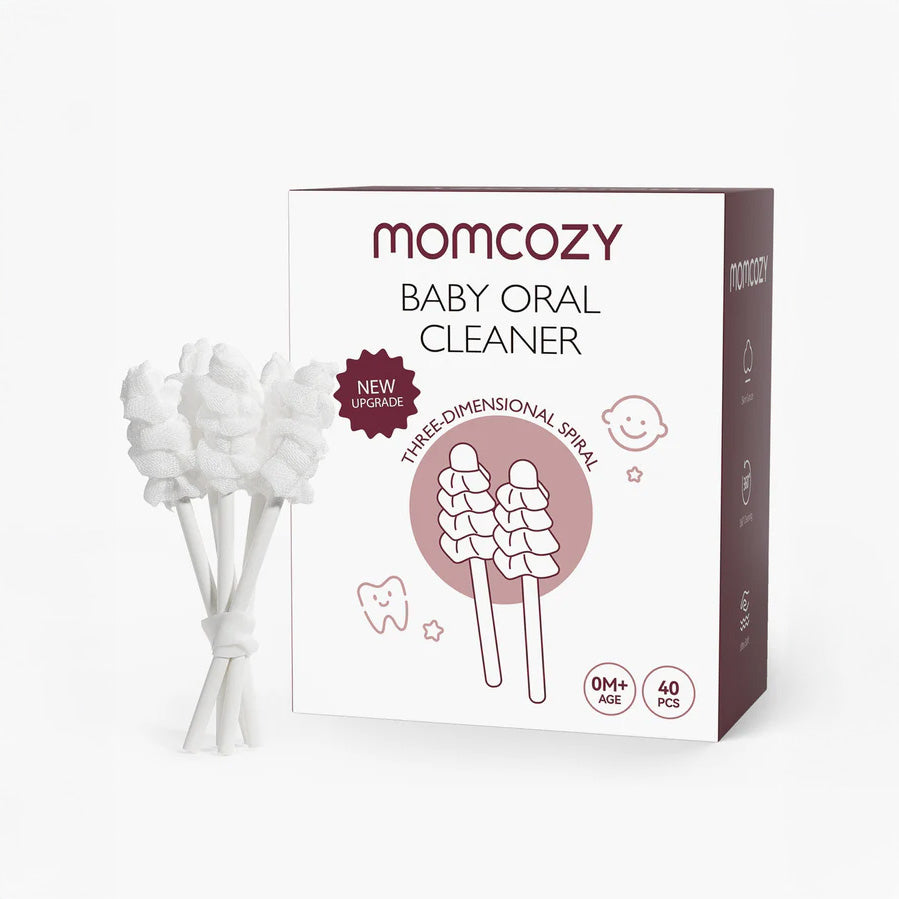 Limpiador de lengua para bebé Momcozy 40 unidades