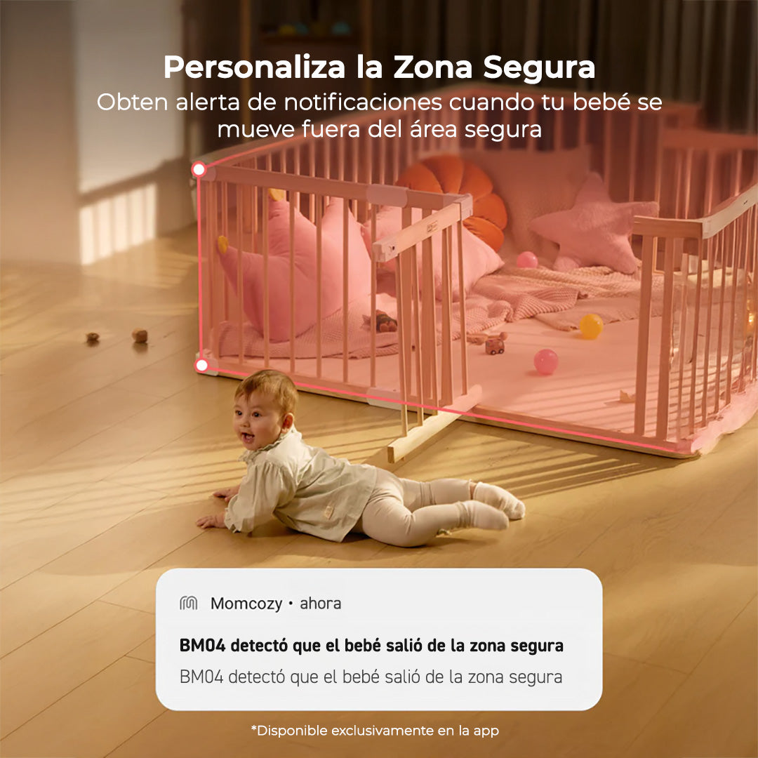 Monitor de Bebe Full HD Wi-Fi 5"