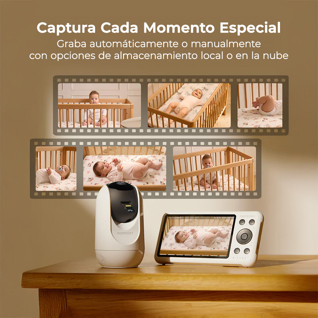 Monitor de Bebe Full HD Wi-Fi 5"