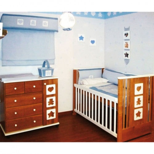 Comoda Osito Corazon