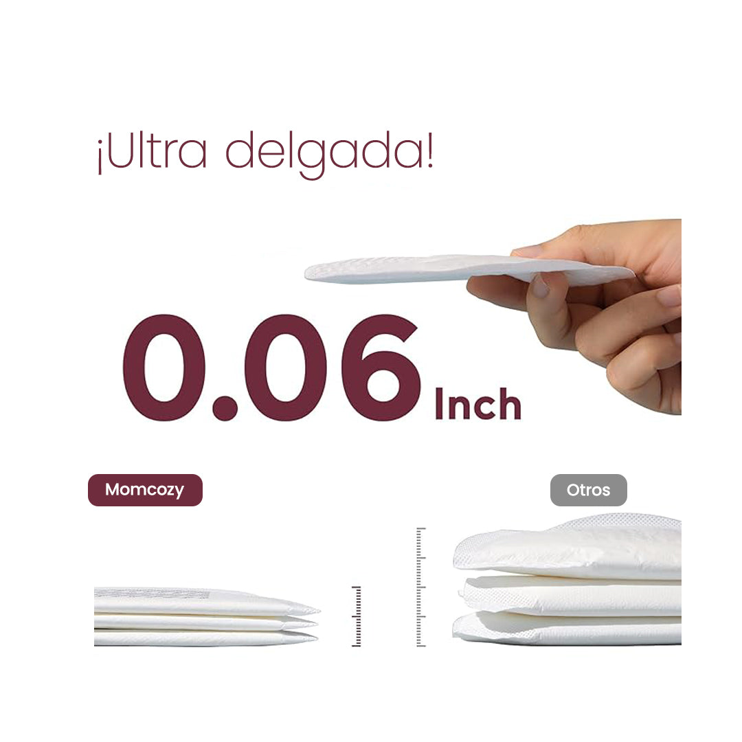 Pads Absorbentes de Lactancia Ultra Delgados