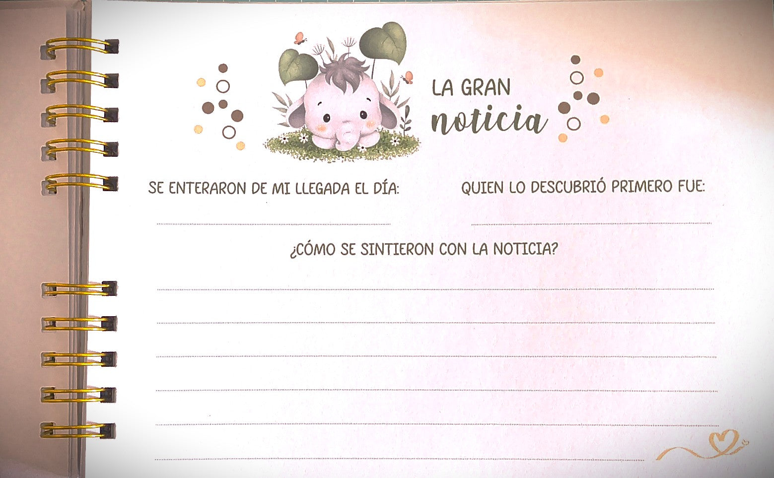 Libro para Recuerdos de Bebé