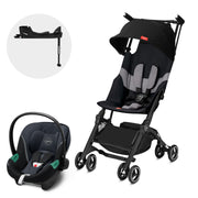 Travel System Pockit Plus All Terrain + Aton S2 + Base