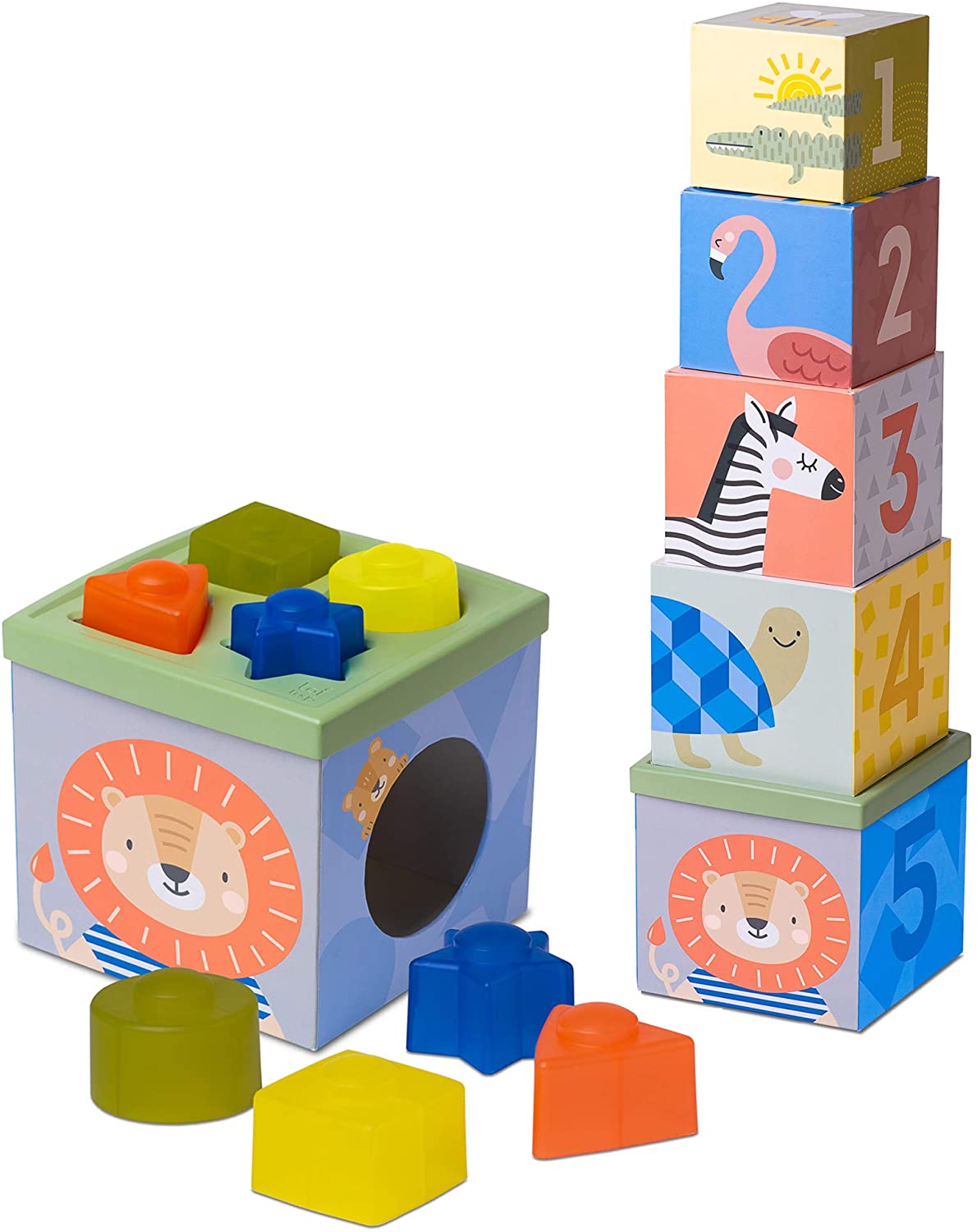 Cubo Encaje y Formas Savannah