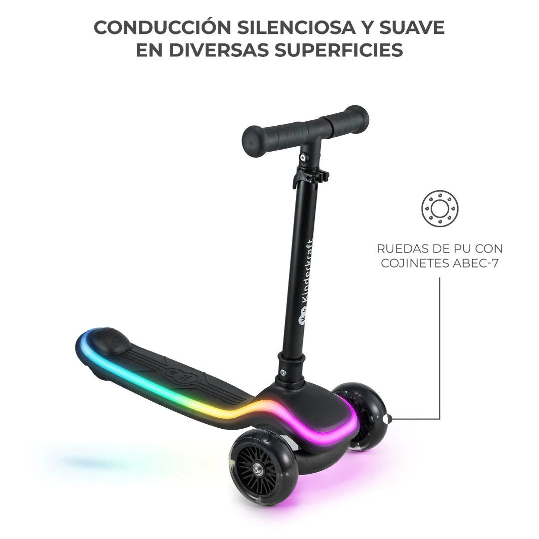 Scooter con luces LED RAKET