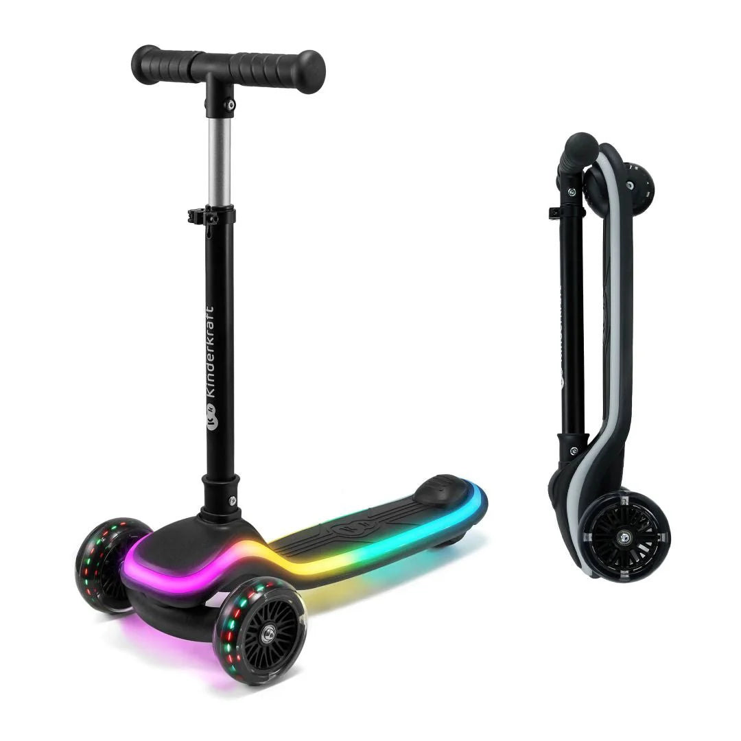 Scooter con luces LED RAKET